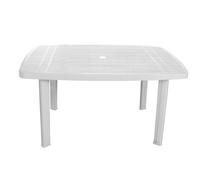 Ipae-Progarden Modular Oval Outdoor Table White 101x68 cm