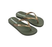Ipanema Women's Anat Brasilidade Fem Flip-Flop, Green Gold, 9 UK