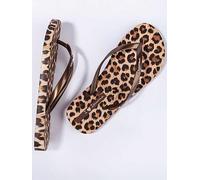 Ipanema Flip flops / Sandals (Shoes) Animal Print VII Fem in Beige 6