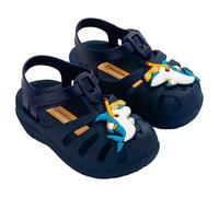 Ipanema Boy's Summer Xvii Baby Sandal, Blue White Yellow, 4.5 UK Child