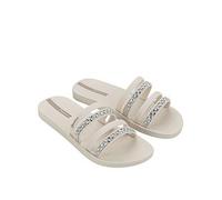 Ipanema Chic Double Strap Slide - Beige, Beige, Size 8, Women Beige