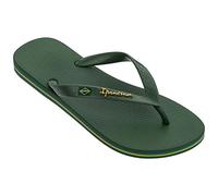 Ipanema Mens Classic Brazil Flip Flops Dark Green 7/8