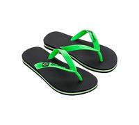 Ipanema CLAS Brasil II Kids Flip Flops, Black/Green, 38 EU, Black Green, 5 UK