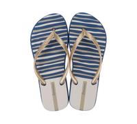 Ipanema Classica Happy XII Fem, Flip Flops Women, Blue Gold Beige, 5 UK