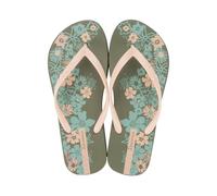 Ipanema Classica Happy XII Fem, Flip Flops Women, Green Beige, 8.5 UK
