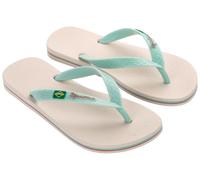Ipanema CLS Brasil II Womens Flip Flops Beige/Light Green 5 UK