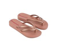 Ipanema Women's Comfy FEM Flip-Flop, Pink/Metallic Pink, 7.5/8 UK