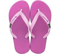 Ipanema Kids Classic Brasil II Flip Flops - Lilac/Lilac - 1/2UK