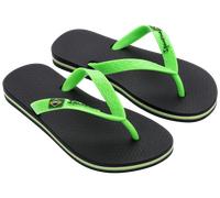 Ipanema Kids Unisex CLAS BRASIL II BLACK/GREEN - Size UK 5