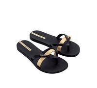 Ipanema Kirei Print Flip Flop, Black, Size 3, Women Black