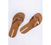 Ipanema Kirei Print Flip Flop, Brown, Size 4, Women Brown