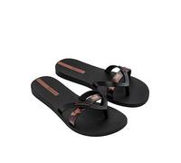 Ipanema Kirei Tortoise Shell Print Toe-Post Sandal - Black, Black, Size 3, Women Black