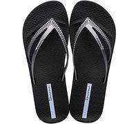 Ipanema BOSSA SOFT Womens Platform Vegan Flip-Flops Gun Black