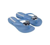 Ipanema Maxi Fashion Kids Flip-Flop, Blue Metallic Blue, 12/13 UK Child