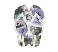 Ipanema Men's Summer V Ad Flip-Flop, Dark Grey White Yellow, 10.5/11.5 UK