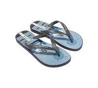Ipanema Men's Tropical Ad Flip-Flop, Grey-Blue, 5 UK