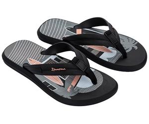Ipanema Men's Urban Graphics II AD Flip Flops, Black/Grey/Beige, 41 EU
