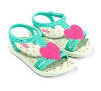 Ipanema My First Mint sandals for girls with heart, size 21