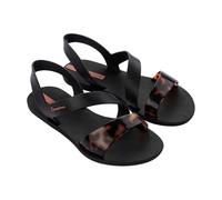 Ipanema - Pool flip flops or daily shovel, 100% rubber sandals, non-slip t-shirts, ankle strap for: Women, Black/White, 8 UK