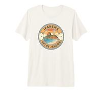 Ipanema Rio de Janeiro Brazil Retro Beach Sunset Vintage Premium T-Shirt