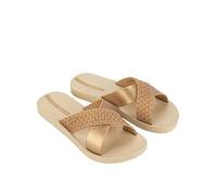 Ipanema Sense Cross Over Slide, Beige, Size 3, Women Beige