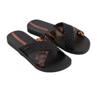 Ipanema Sense Slide women's flip-flops, black, straps, braided, size 39