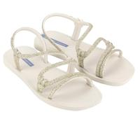 Ipanema Solar Glow Sand Ad, Flip Flops Women, Beige Glitter Blue, 7 UK