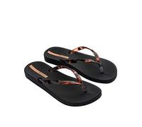 Ipanema Tortoise Shell Print Flip-Flop, Black, Size 4, Women Black