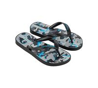 Ipanema Unisex Kid's Temas XIV Flip-Flop, Black Grey Blue, 1/1.5 UK