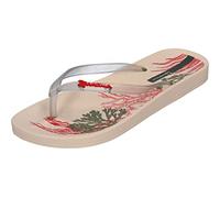 Ipanema Women's ANAT. Glossy FEM, Beige/Clear/Green, 2.5 UK