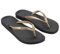 Ipanema Women's Anatomica Tan Fem Flip-Flop, Black Gold, 4 UK