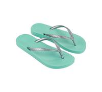 Ipanema Women's Anatomica Tan Fem Flip-Flop, Green Silver, 9 UK