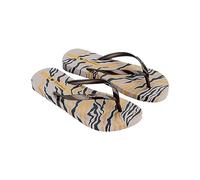 Ipanema Women's Animal Print III FEM Flip Flops, Grey/Bronze, 43 EU, Grey Bronze, 10 UK