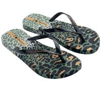 Ipanema WOMENS ANIMAL PRINT VI FEM GREY/GREY/GREEN - Size UK 7