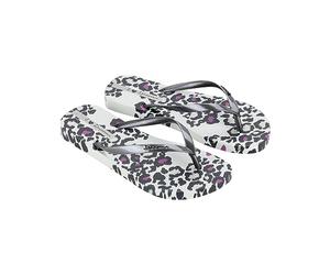 Ipanema Women's Animale Print Iii Fem Flip-Flop, Grey Silver, 9 UK