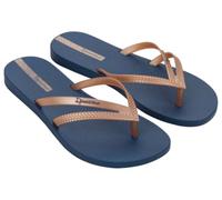 Ipanema Women's Bossa Fem Flip-Flop, Blue Metallic Pink, 4 UK