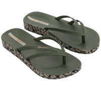 Ipanema Women's Bossa Soft V Fem Flip-Flop, Green Gold, 6 UK