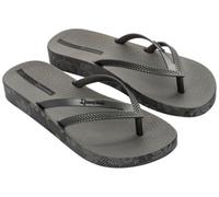 Ipanema Women's Bossa Soft V Fem Flip-Flop, Grey Dark Silver, 4 UK