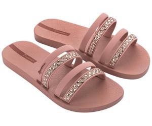 Ipanema Women's Chic Slide Fem Sandal, Pink Tile Brown, 6 UK