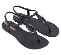 Ipanema Women's Class Linea Fem Sandal, Black/White, 8.5/9 UK