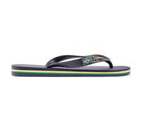 Ipanema Womens Classic Brazil Flag Sandals - Black Textile - Size UK 6