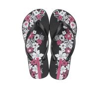 Ipanema Women's Classica Happy XII Fem Flip Flops, Black/White, 7 UK