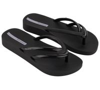 Ipanema Women's Comfy Fem Flat Sandal, Black/White, 7/8 UK