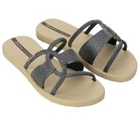 Ipanema Women's Diversa Mais Slide Ad Flip-Flop, Metallic, 5 UK