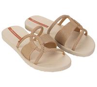 Ipanema Women's Diversa Mais Slide Ad Flip-Flop, Metallic, 8 UK