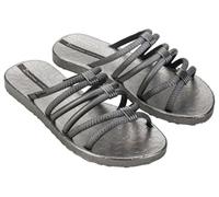 Ipanema Women's Diversa Mais Slide Ad Flip-Flop, Metallic Silver, 8 UK