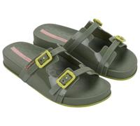 Ipanema Women's Duo Fem Slide Sandal, Green Pink, 5 UK