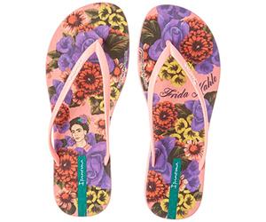 Ipanema Women's Frida Kahlo, Pink, green, yellow, 3.5 UK