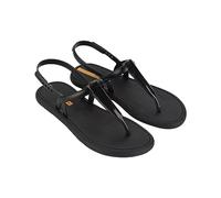 Ipanema Women's Glossy Sandal FEM, Black/Clear Black, 1/2 UK