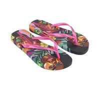 Ipanema Women's Graffiti Iv Fem Flip-Flop, Pink/Green, 6 UK